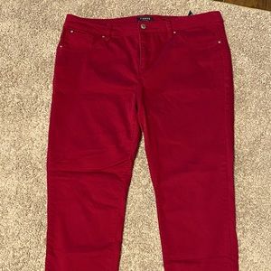 Red Jeggings